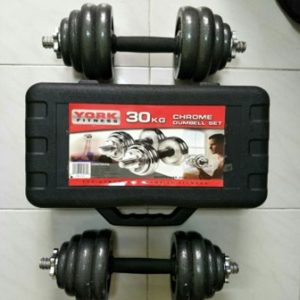 30kg York Dumbbell set
